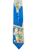 Vintage Mickey Mouse & Donald Duck Newspaper Tie