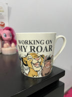 Lion King "Working on my Roar" Mug