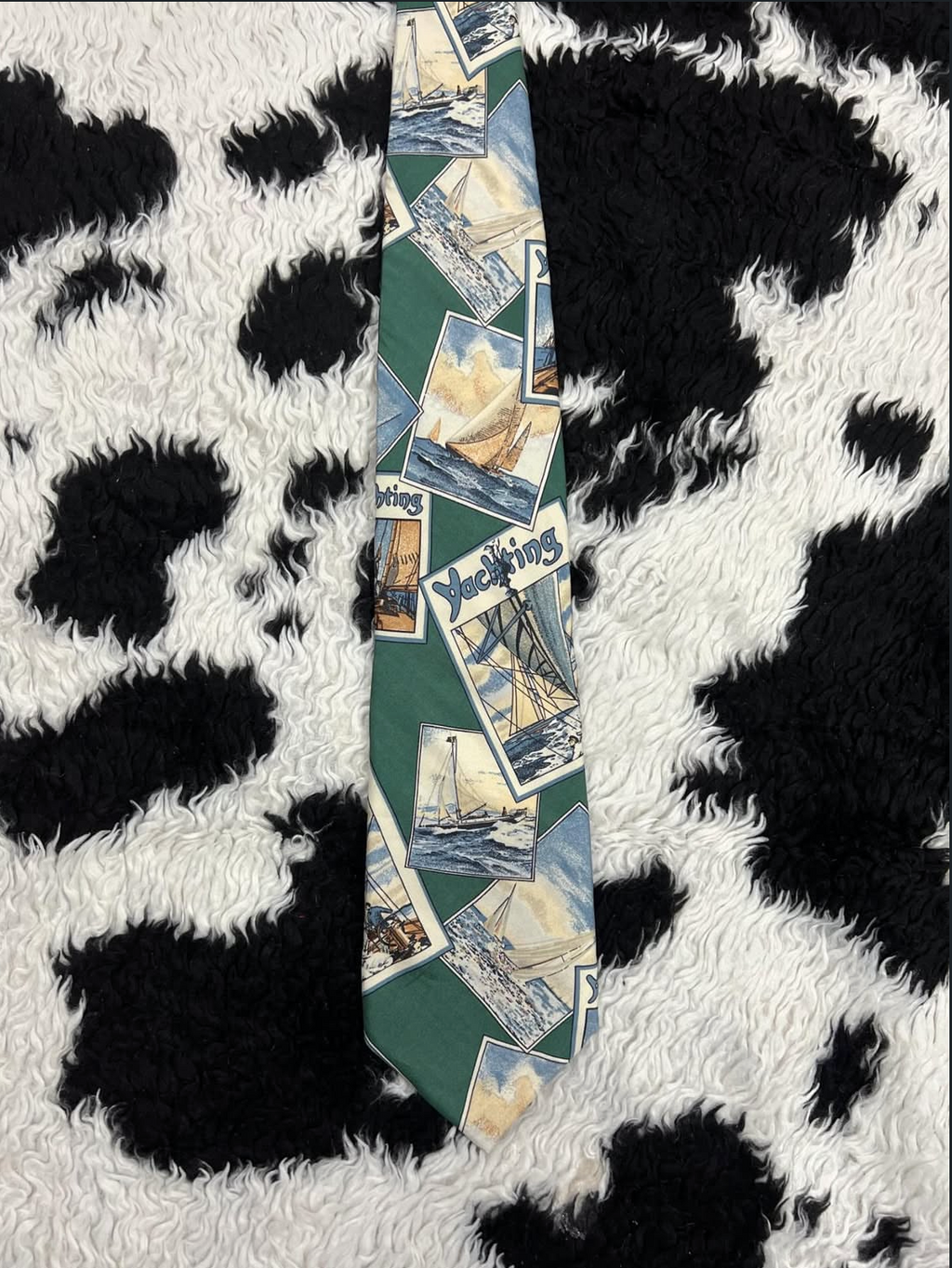 Yatching Graphic Tie