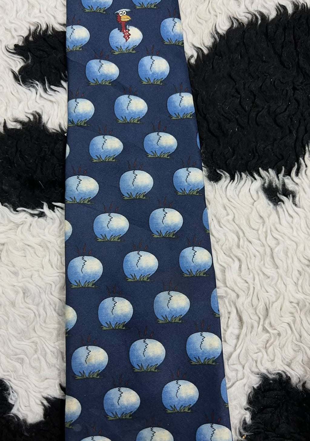Hatching Eggs Tie