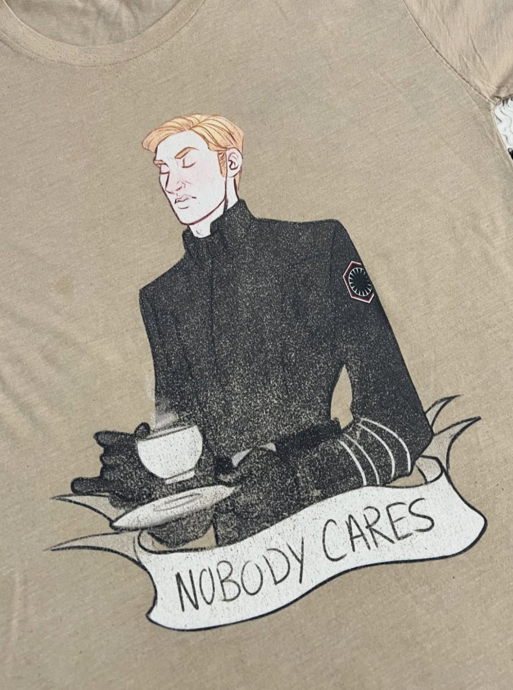 Star General Armitage Hux "Nobody Cares" Tee (Medium / Large)