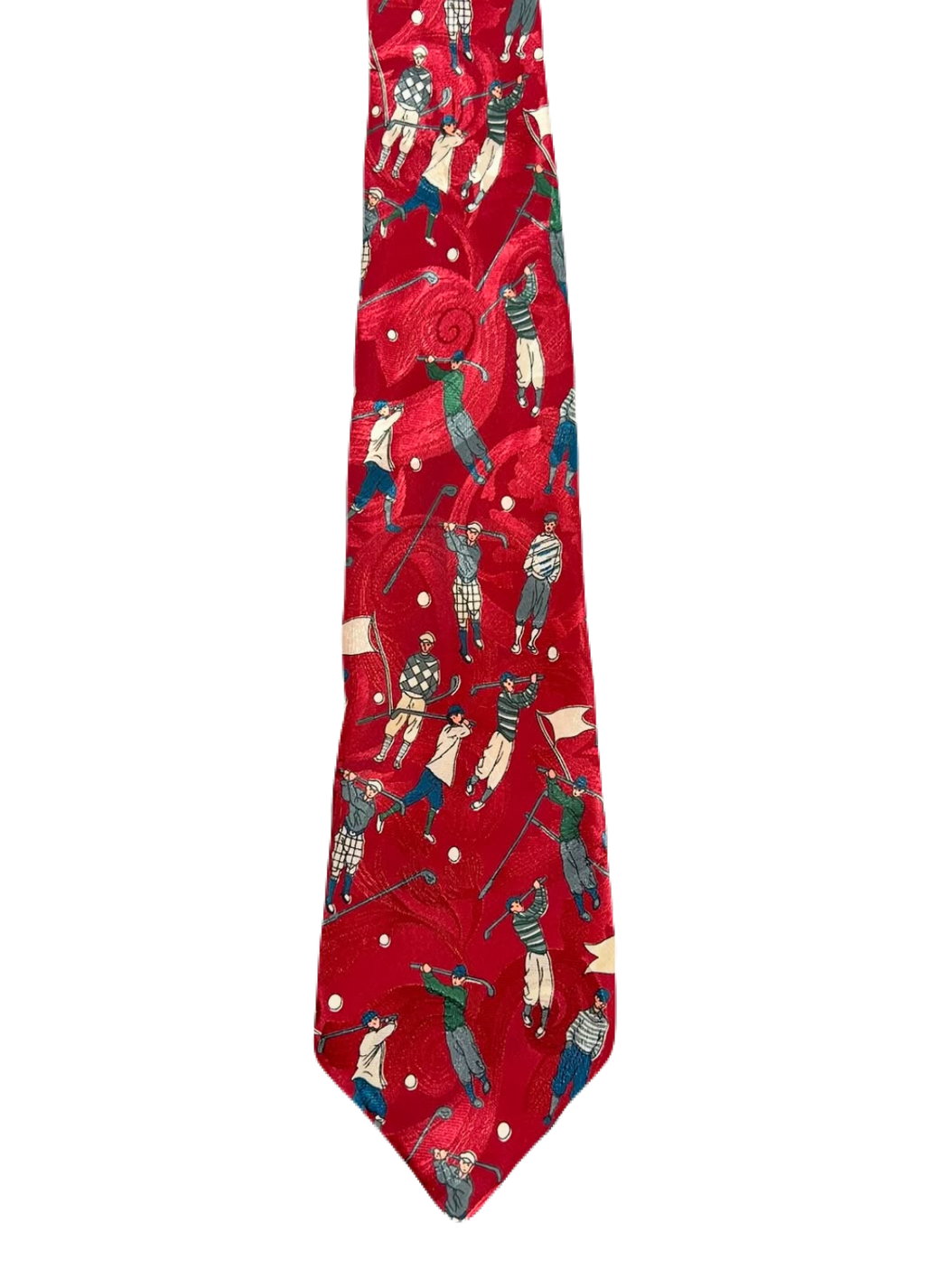 Red Golfing Tie