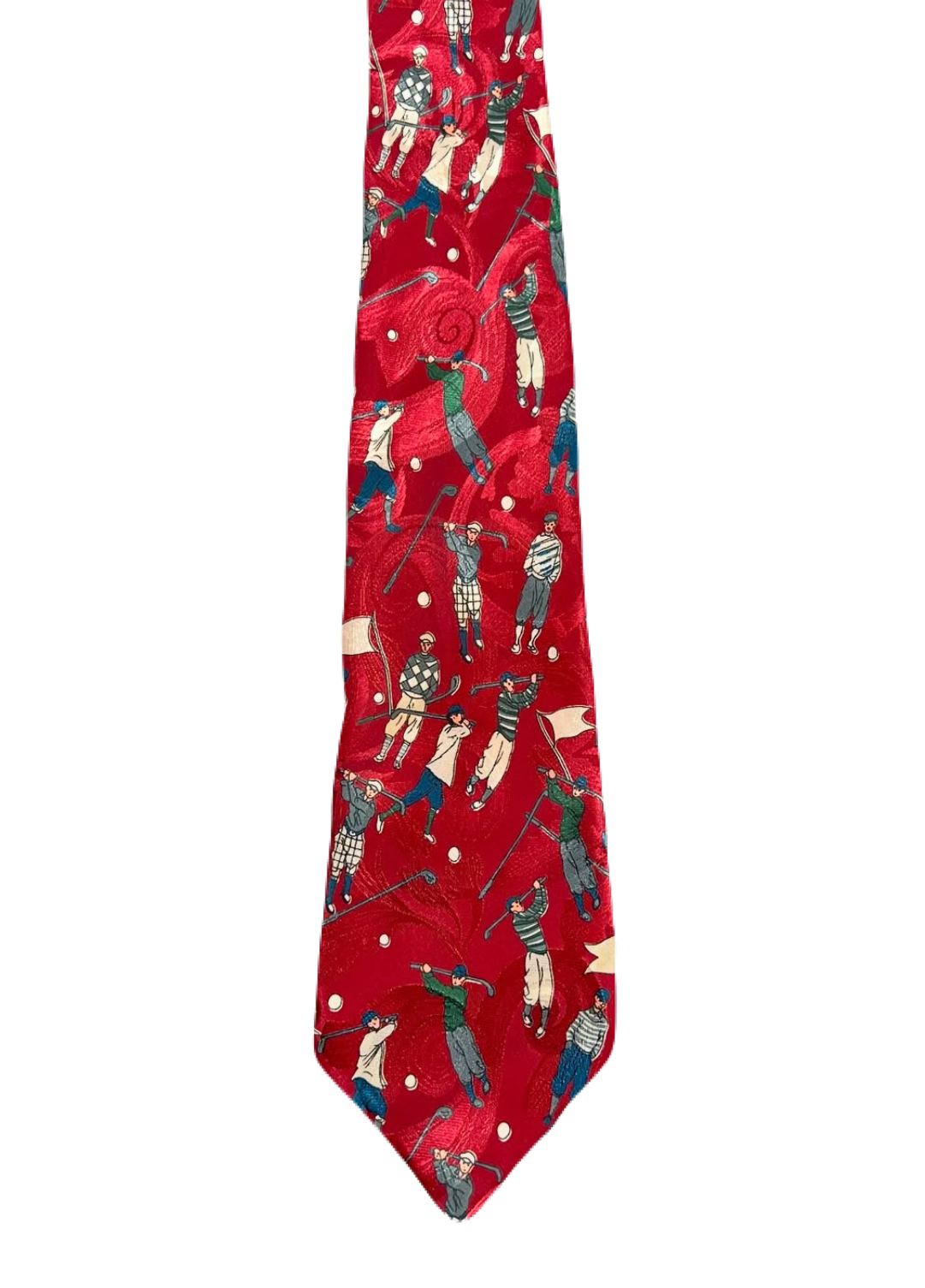 Red Golfing Tie