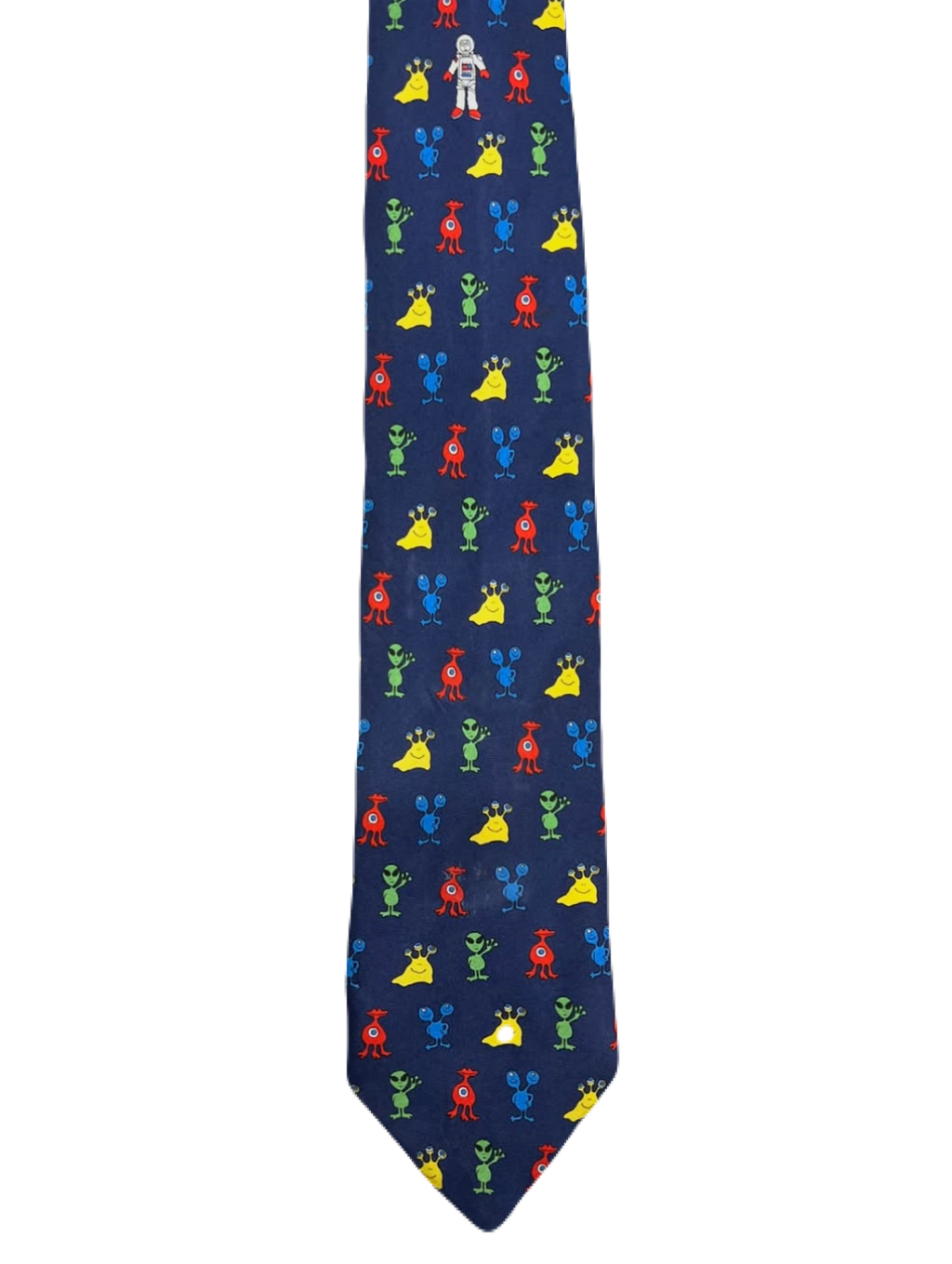 Aliens & Astronaut Tie