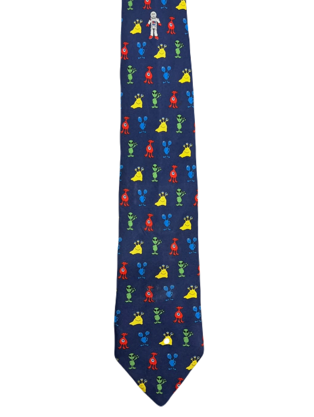 Aliens & Astronaut Tie