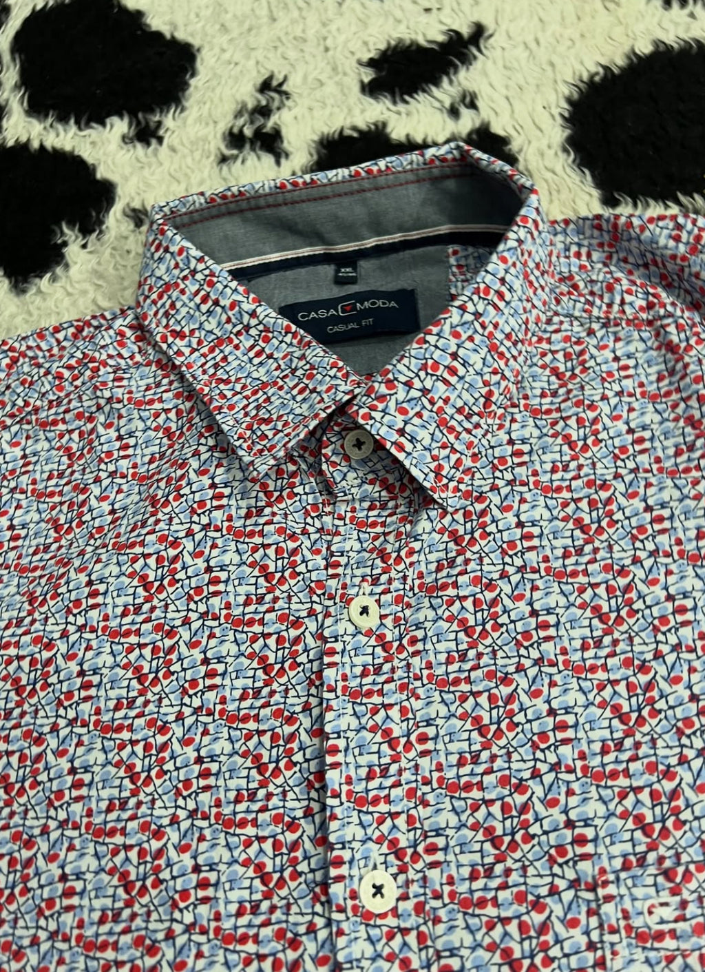 Casa Moda Floral Buttonup