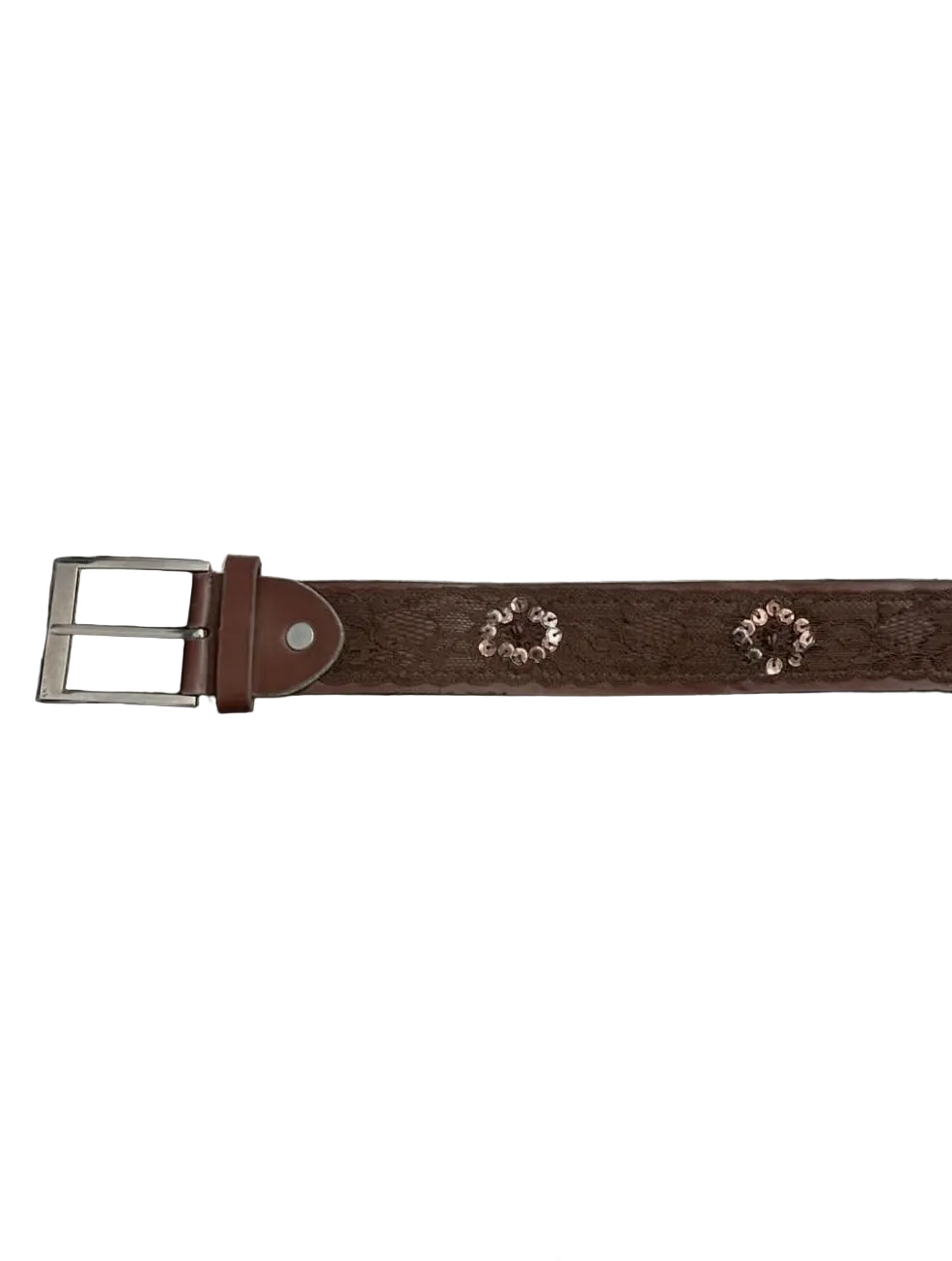 Brown Laced Belt