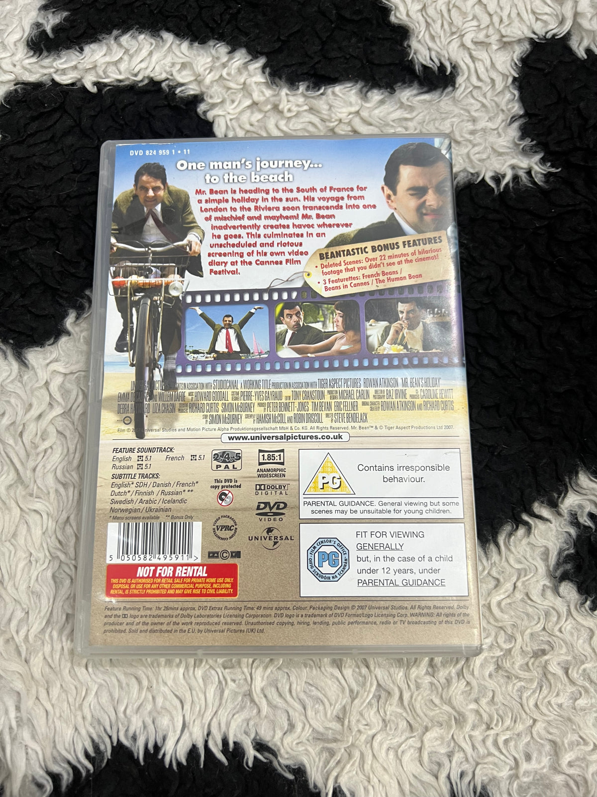 Mr. Bean's Holiday DVD