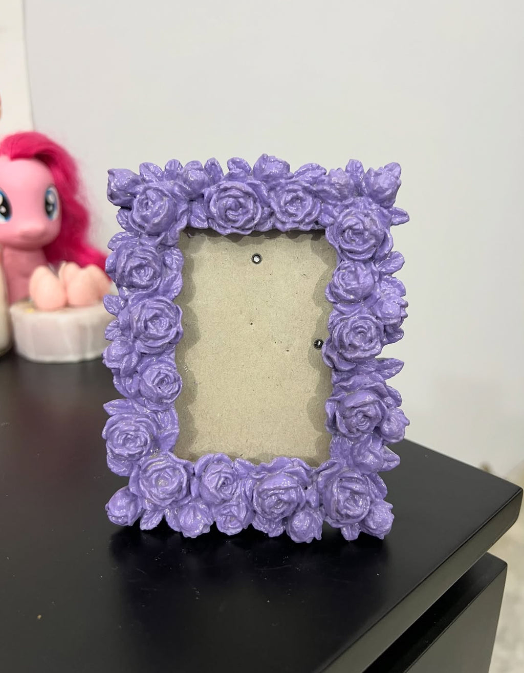 Purple Flowers Photo Frame