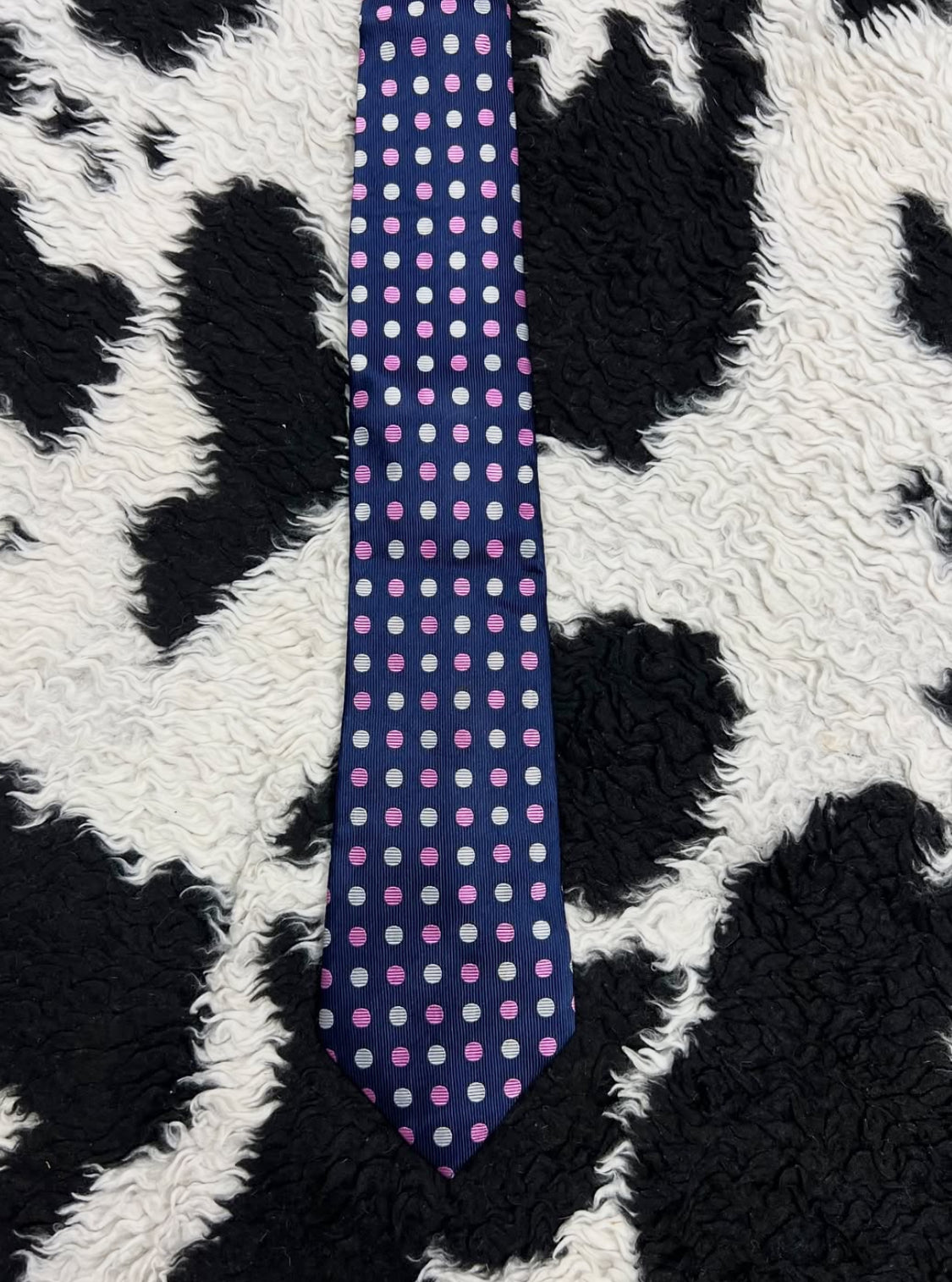 John Lewis Dotted Embroidered Tie