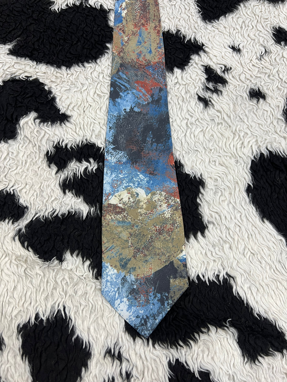 Abstract Painting Tie