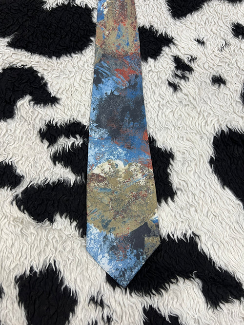 Abstract Painting Tie