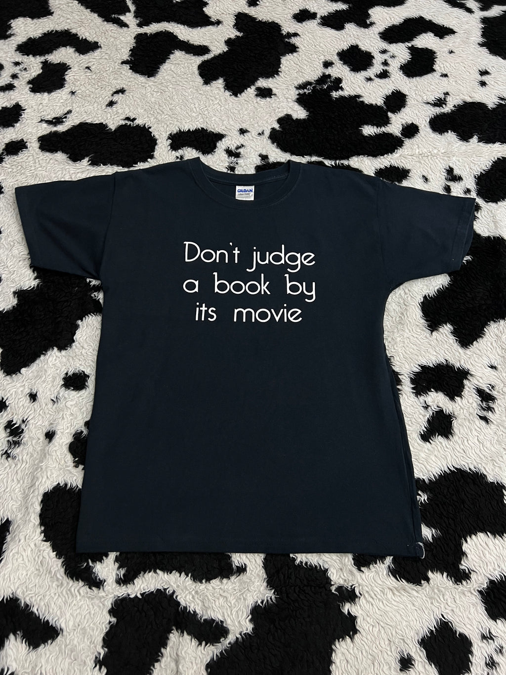 "Don't Judge A Book By Its Movie" Tee (Large)