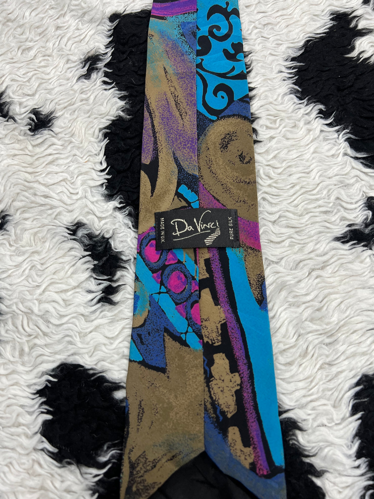 Da Vinci Abstract Tie