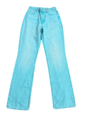 Mermaid Blue Plain Pants (Waist 26)
