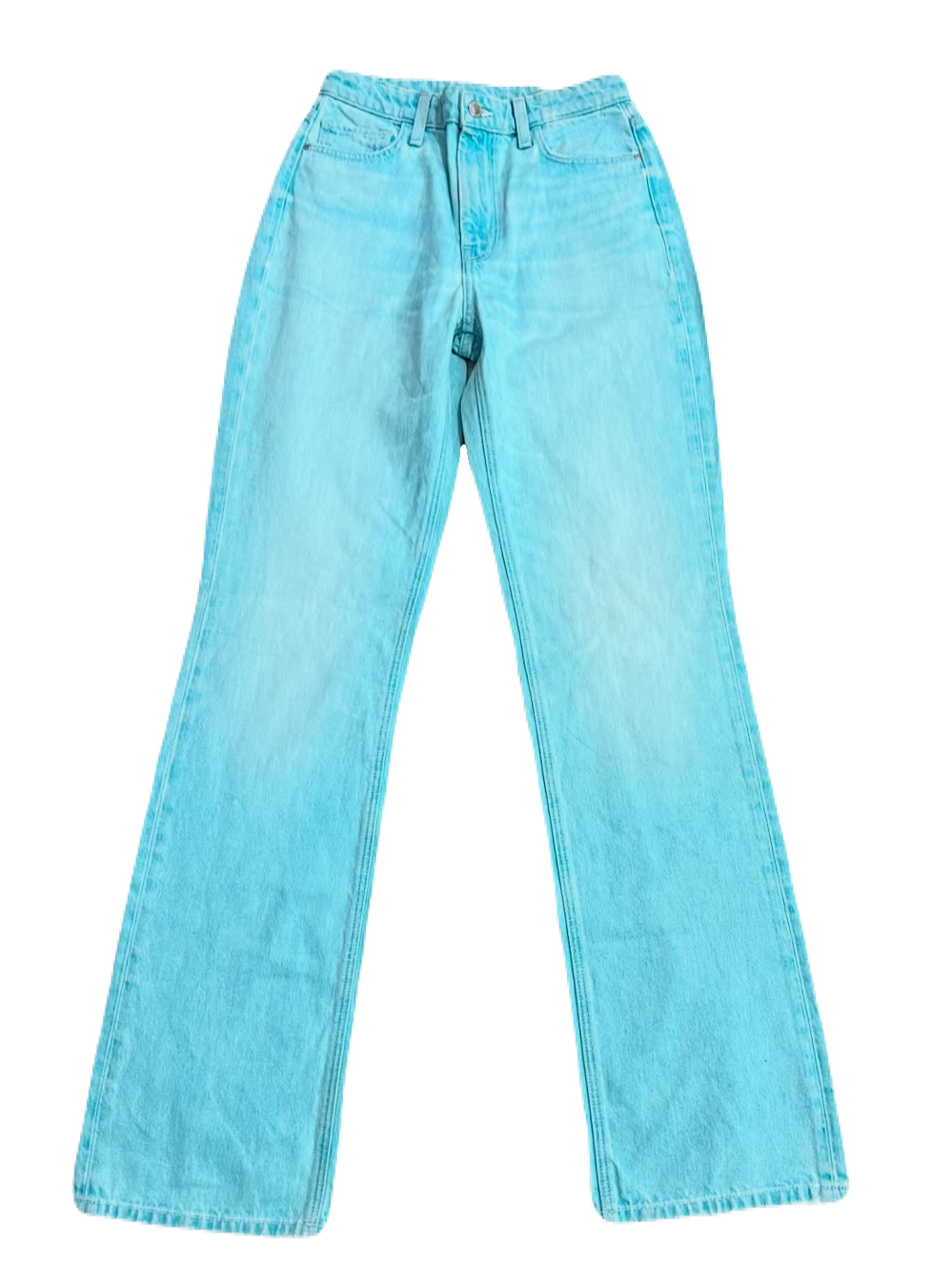 Mermaid Blue Plain Pants (Waist 26)