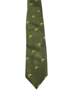 Trout Fish Embroidered Tie