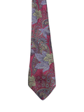 Rael Brook Paisley & Leaves Embroidered Tie
