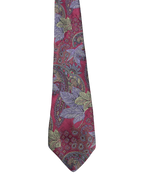 Rael Brook Paisley & Leaves Embroidered Tie