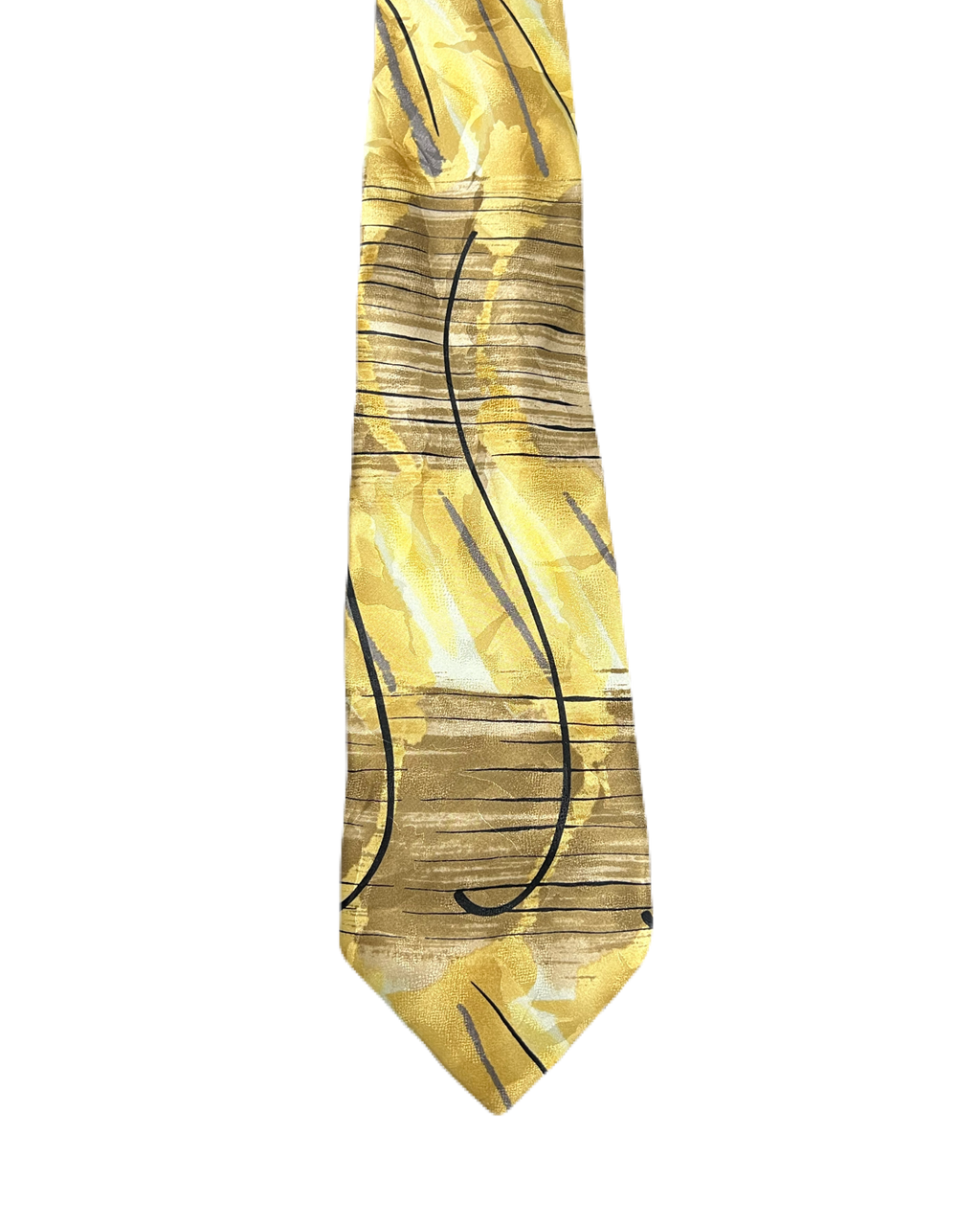 J. Garcia Yellow Tie