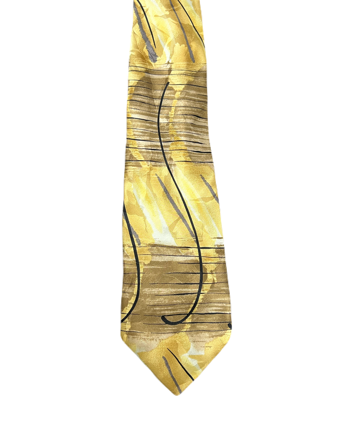 J. Garcia Yellow Tie