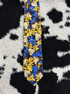 Looney Tunes Tasmanian Devil Taz in Flowers Tie