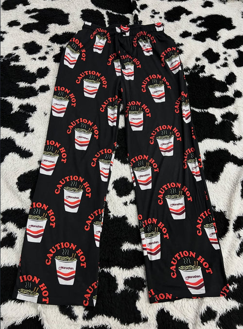 "Caution, Hot!" Ramen PJs (Medium)