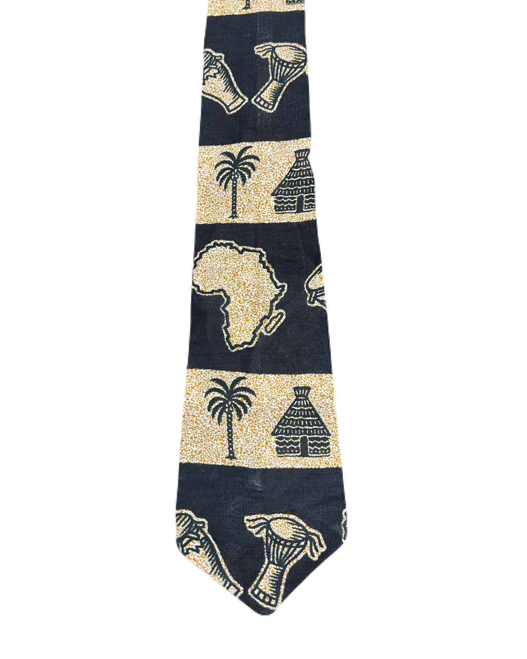 African Themed Graphic Tie