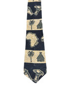 African Themed Graphic Tie