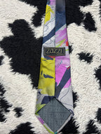 Zazzi Fully Embroidered Abstract Tie