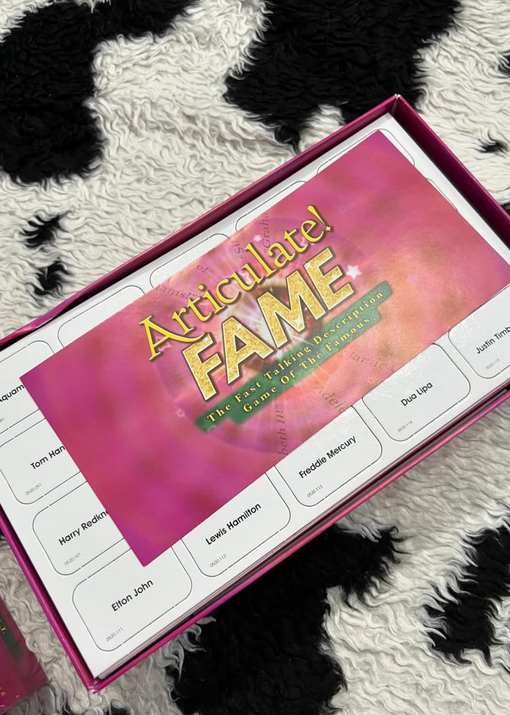 Articulate Fame Card Game