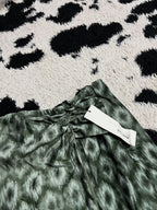 ZARA Long Green Skirt