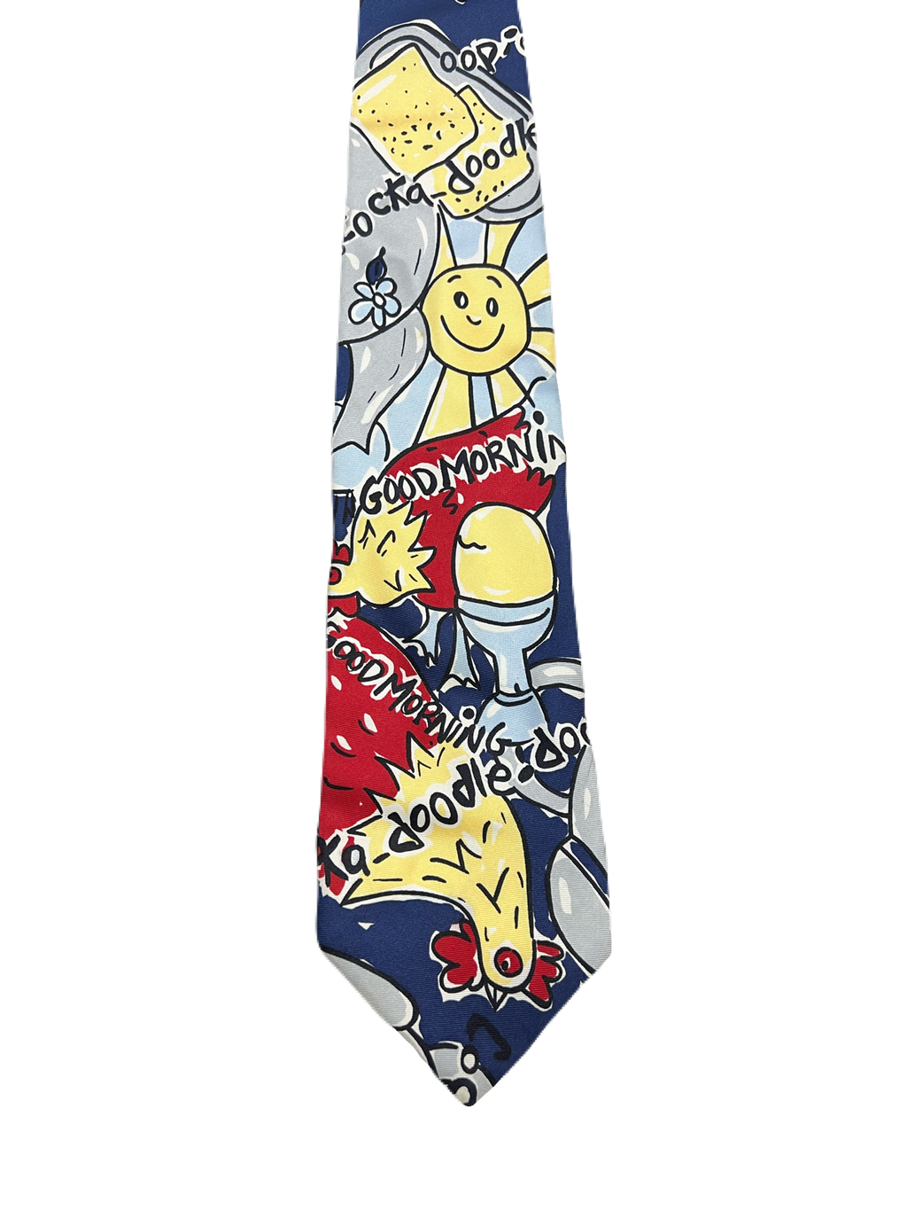 Goodmorning Doodle Art Tie