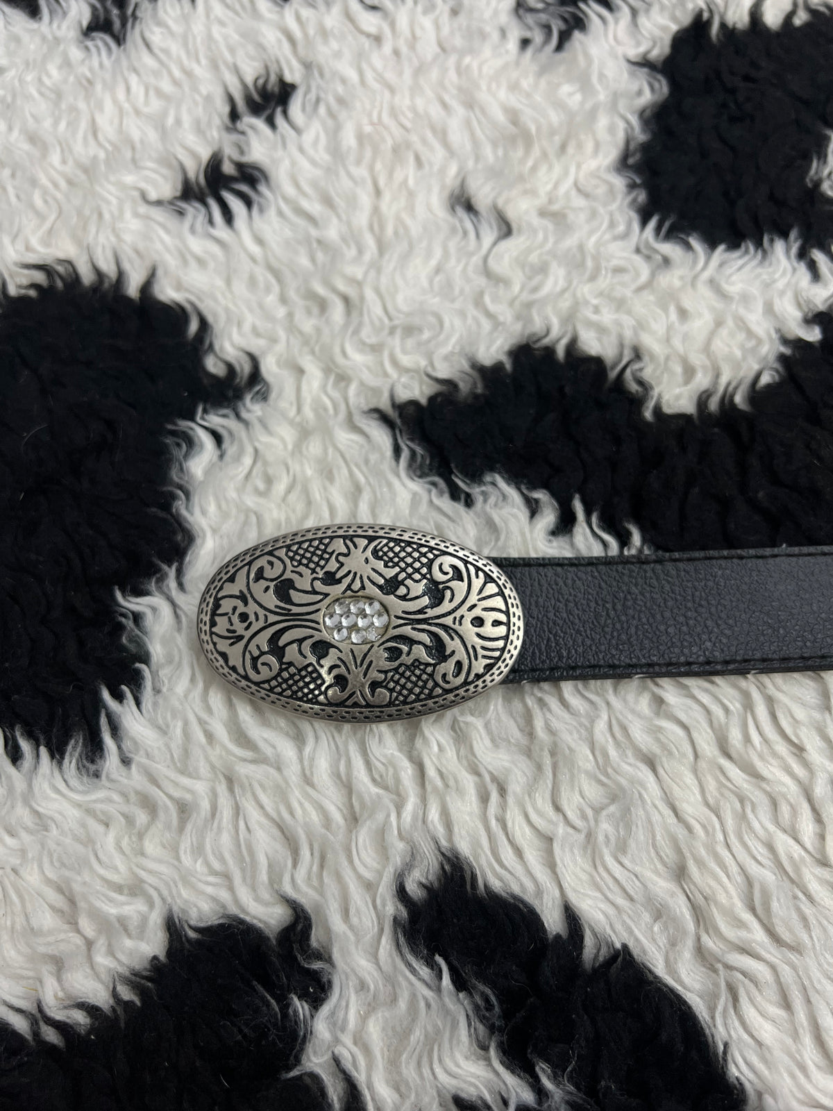 Black Buckle Belt