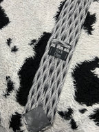 Fox & Chave Black and White Tie