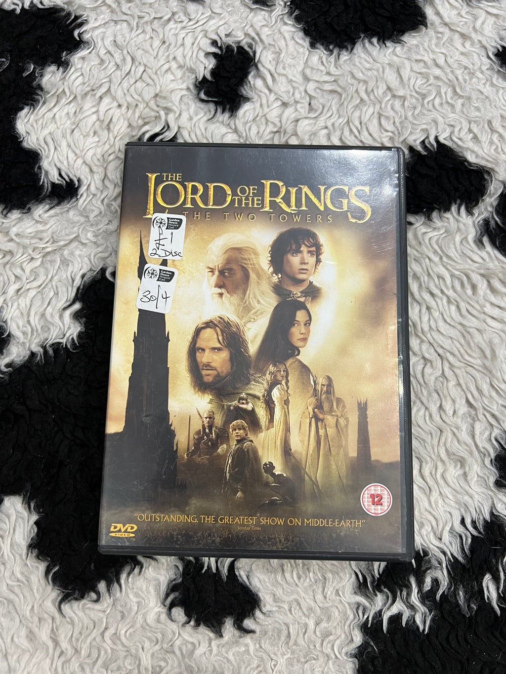Lord of the Rings DVDs (Two Disc Sets)