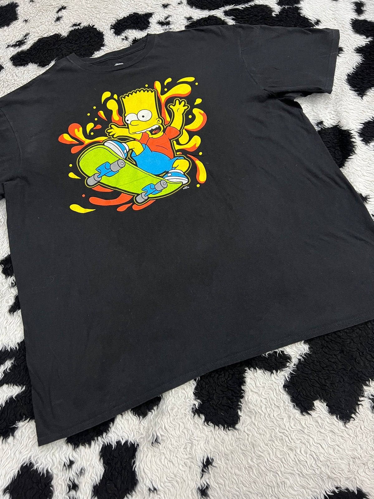 Bart Simpson on Skateboard Tee (Extra Large)