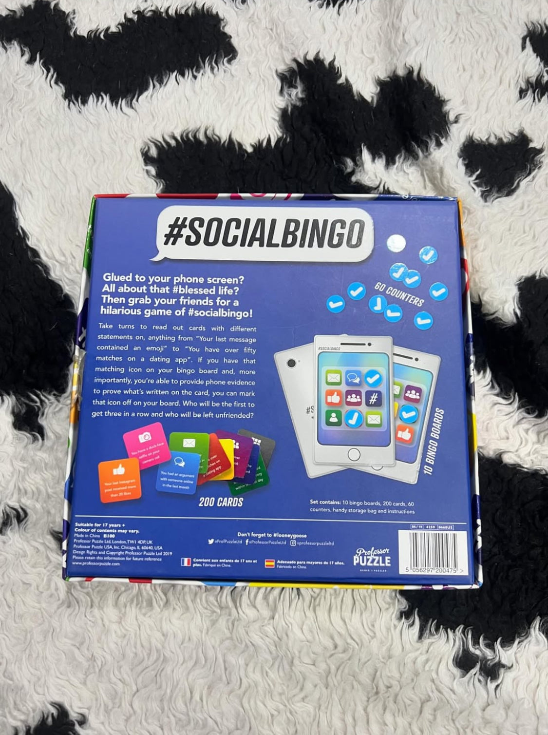 #SocialBingo Card Game