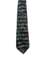 Black Musical Sheet Tie