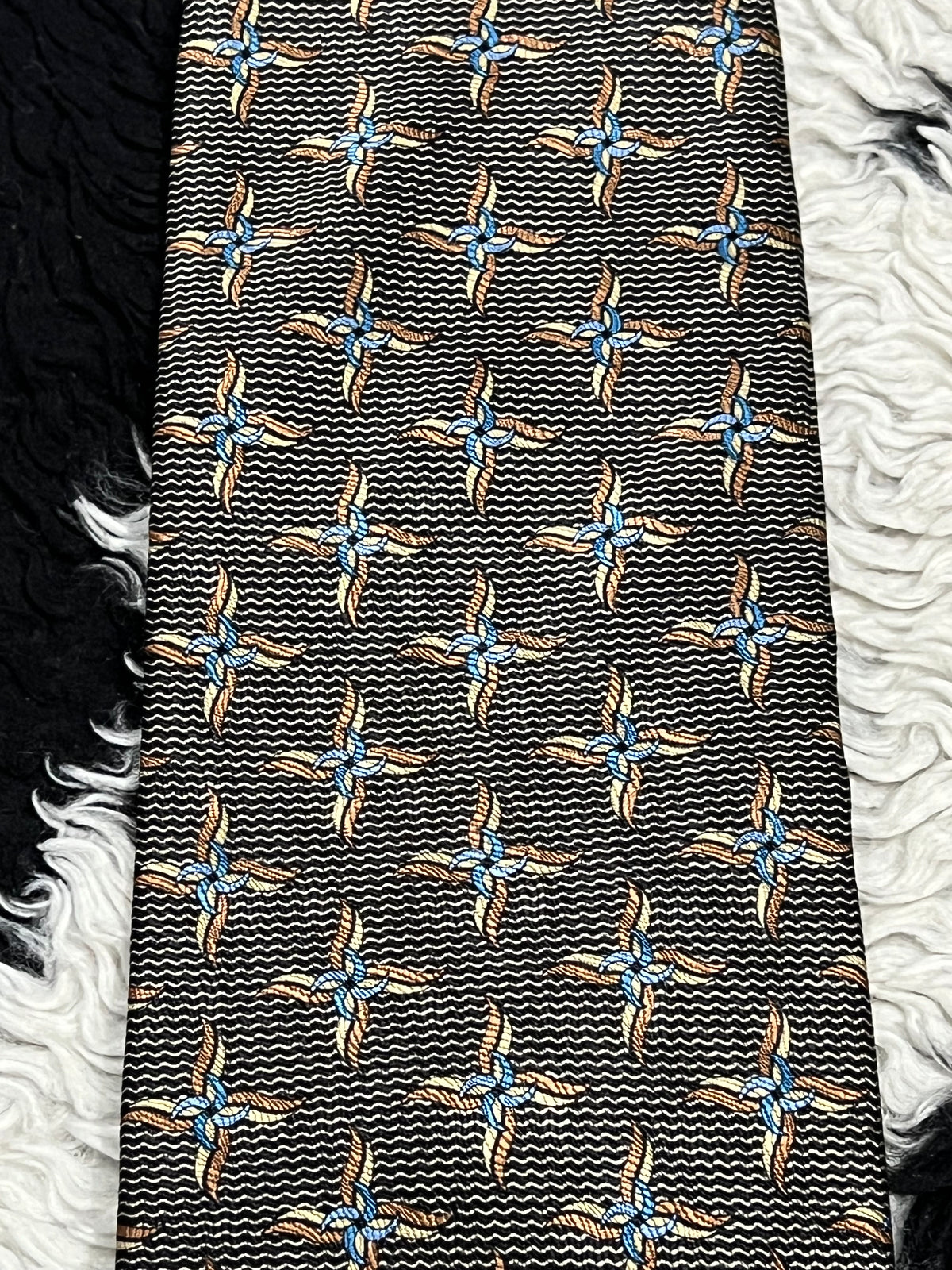 Zylos Embroidered Tie
