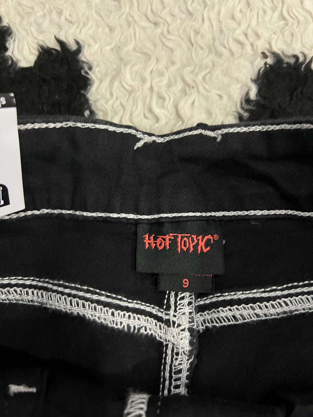 Hot Topic Printed Black Denims