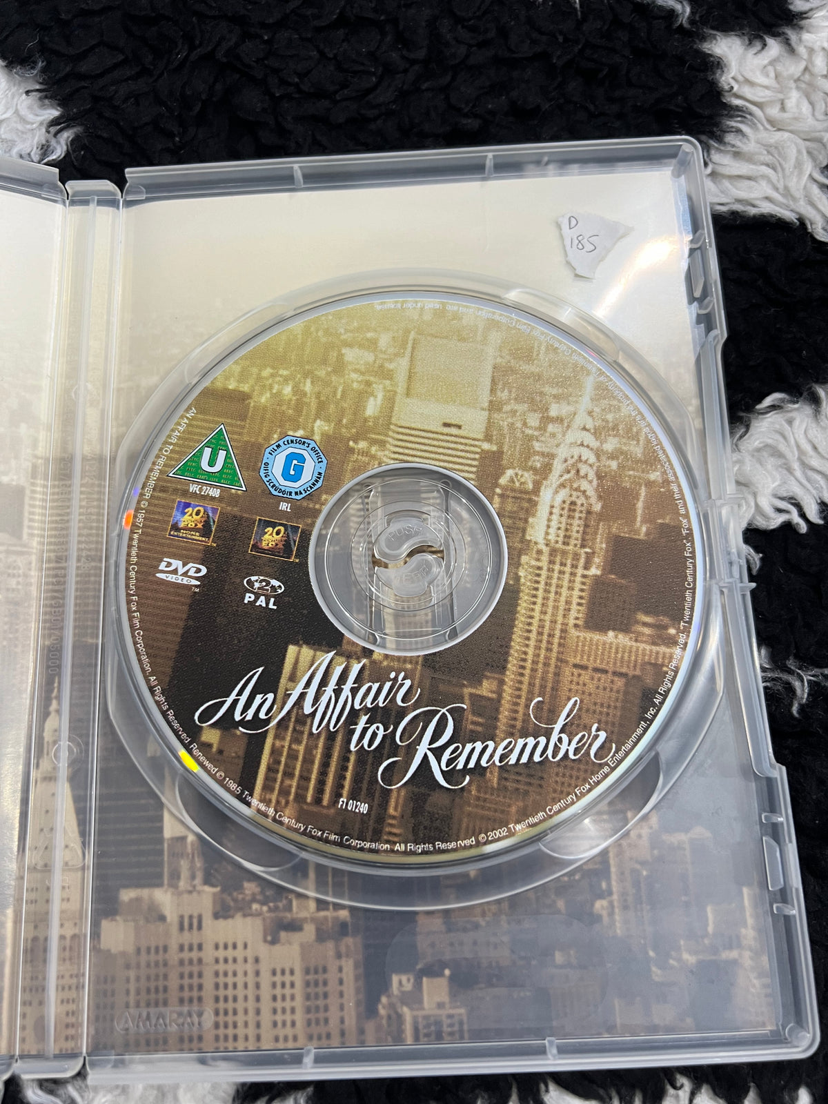 An Affair To Remember DVD
