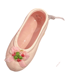 Ceramic Ballerina Ballet Shoe Hanging/Trinket