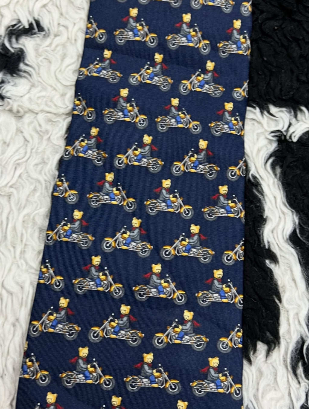 Biker Bear Tie
