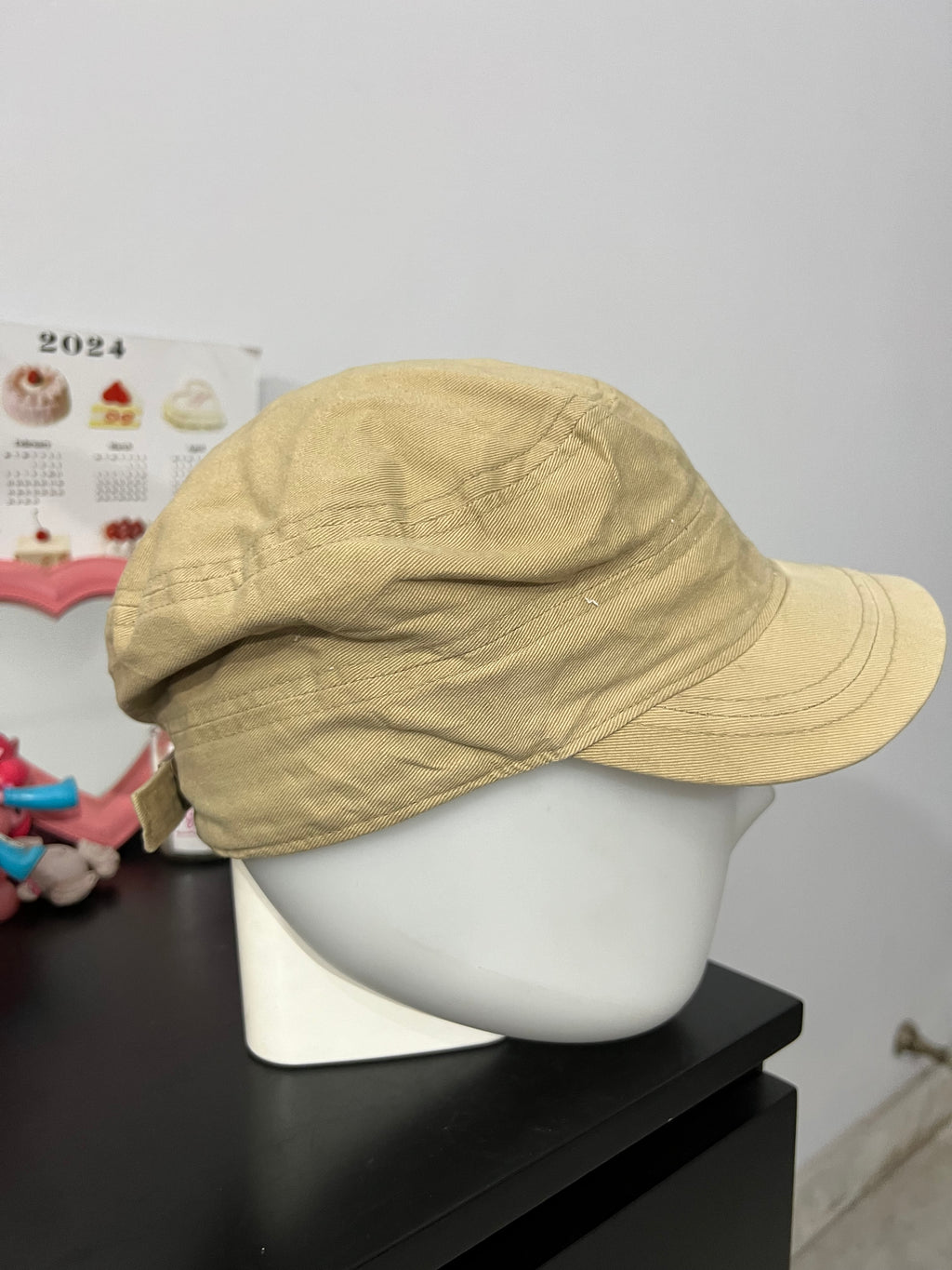 Khaki Military Cap
