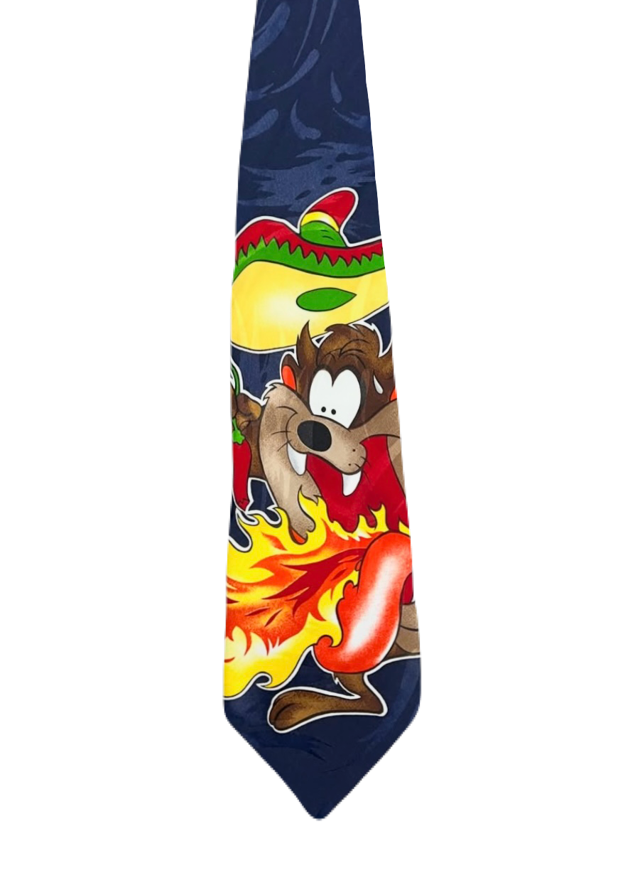 Vintage 1998 "Mexican Hot" Taz Tie