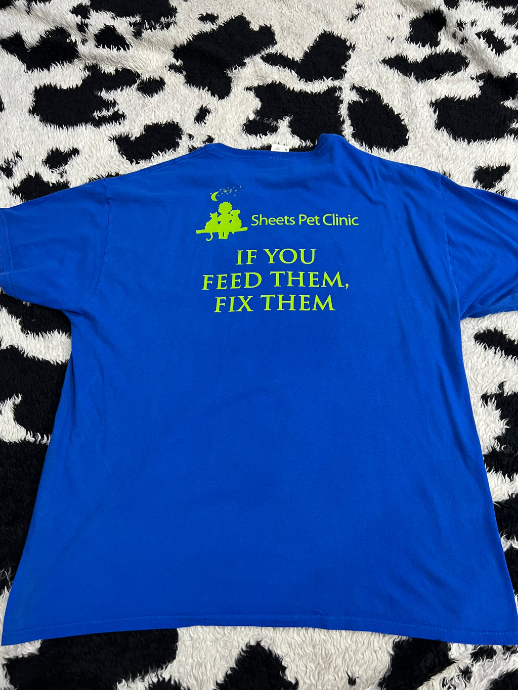 Fruit of the Loom Cat Tee (Extra Large)