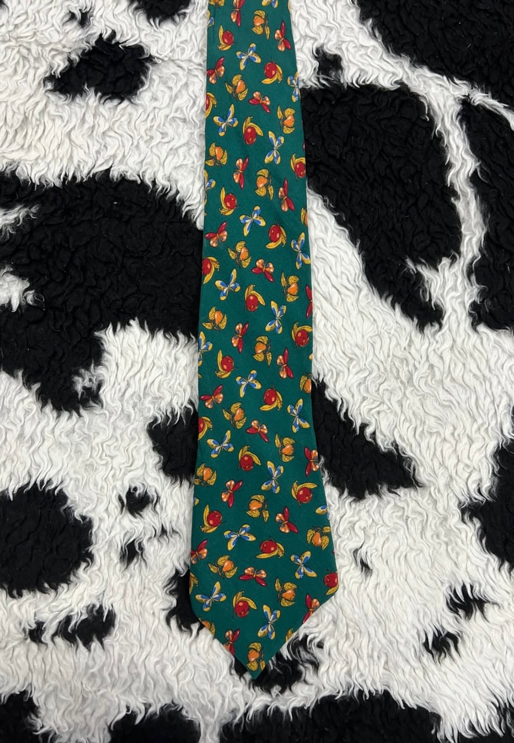 Butterfly & Fruits Tie