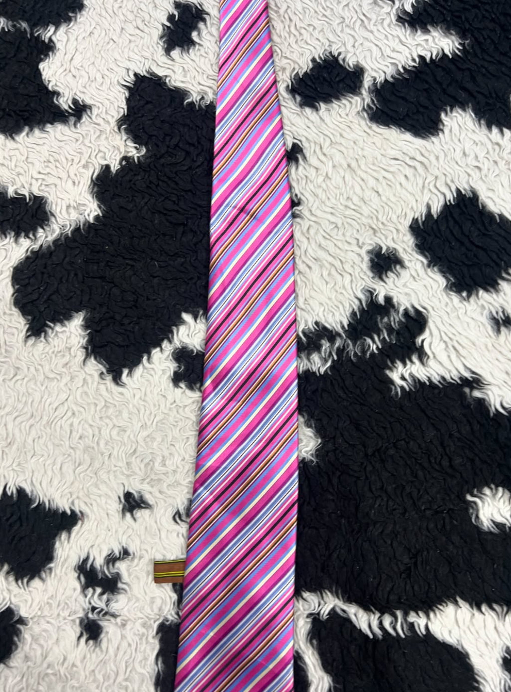 Pink Striped Tie