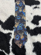 Reindeer Graphic Tie